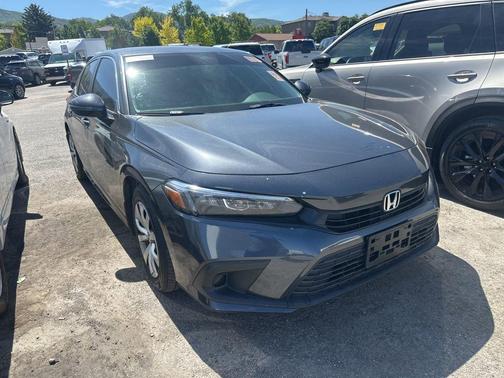 Gray 2023 Honda Civic LX