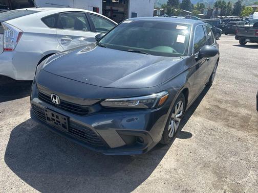 Gray 2023 Honda Civic LX
