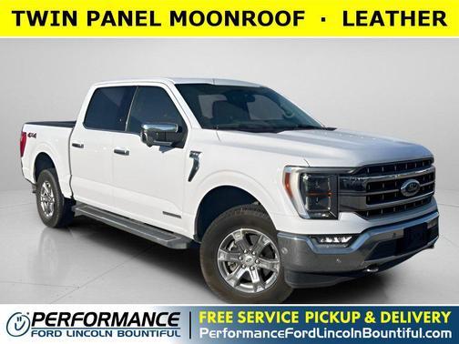 Oxford White 2021 Ford F-150 Lariat