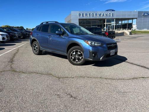 Quartz Blue Pearl 2018 Subaru Crosstrek 2.0i Premium