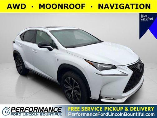 Ultra White 2017 Lexus NX 200t F Sport