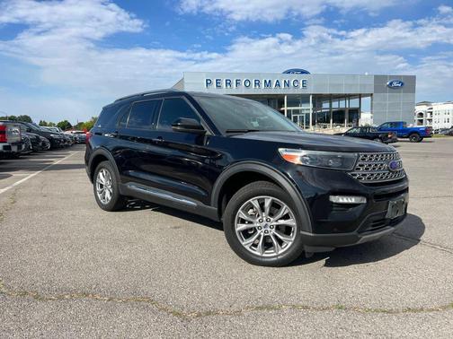 Black Metallic 2020 Ford Explorer Limited