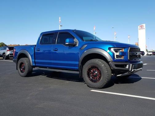 Lightning Blue 2017 Ford F-150 Raptor