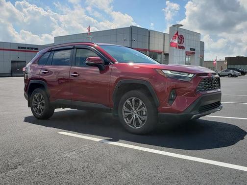 Ruby Flare Pearl 2024 Toyota RAV4 Hybrid Limited