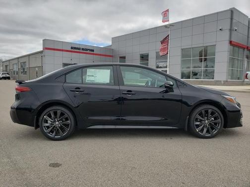 Black 2026 Toyota Corolla XSE