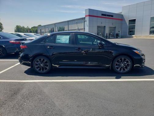 Black 2026 Toyota Corolla XSE