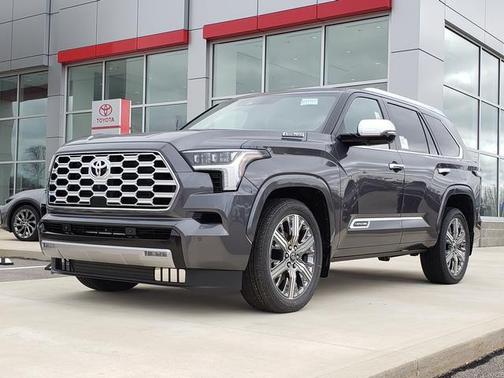 Magnetic Gray Metallic 2026 Toyota Sequoia Capstone