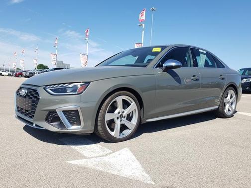 Chronos Gray Metallic 2023 Audi S4 Premium Plus TFSI quattro Tiptronic