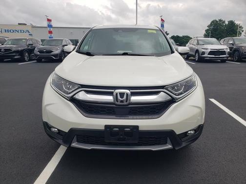 Diamond White Pearl 2018 Honda CR-V EX