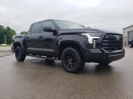 Midnight Black Metallic 2025 Toyota Tundra SR