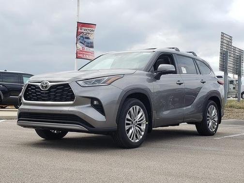 Heavy Metal 2026 Toyota Highlander Hybrid Platinum SUV