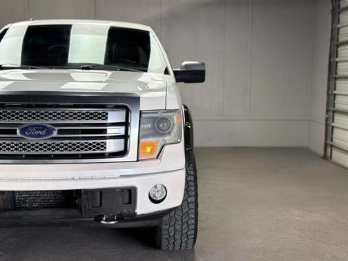 White Platinum Metallic Tri-Coat 2013 Ford F-150 Platinum