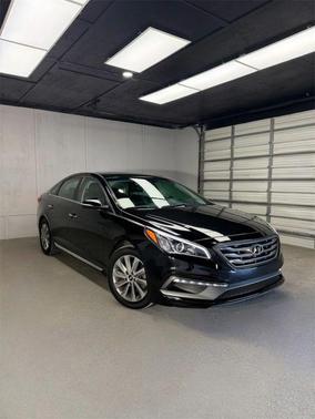 Black 2017 Hyundai SONATA Sport