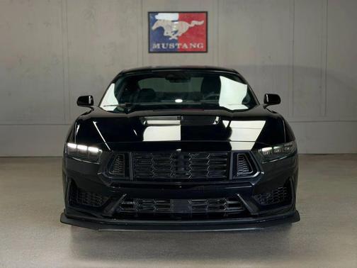 Black 2025 Ford Mustang EcoBoost