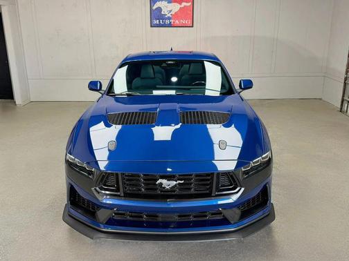 Blue 2024 Ford Mustang GT Premium