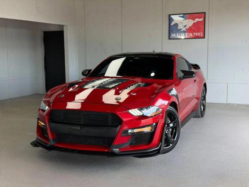 Red 2022 Ford Mustang GT Premium