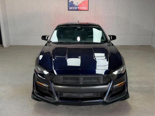 Blue 2021 Ford Mustang EcoBoost Premium