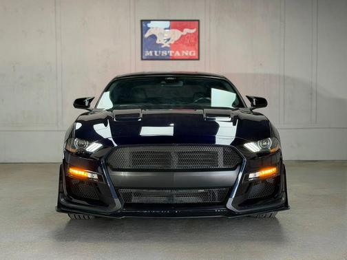 Blue 2021 Ford Mustang EcoBoost Premium