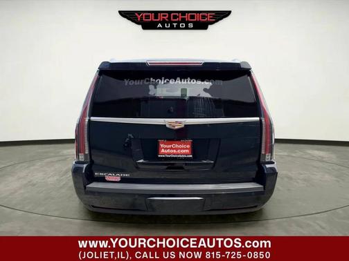 Black 2016 Cadillac Escalade ESV Platinum