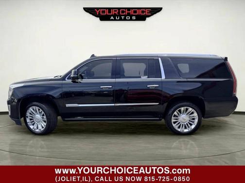Black 2016 Cadillac Escalade ESV Platinum