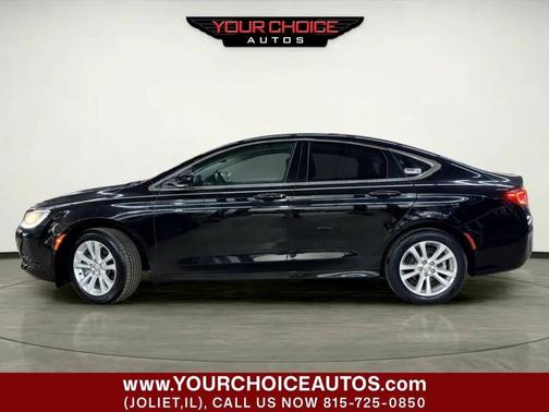 Black 2015 Chrysler 200 Limited