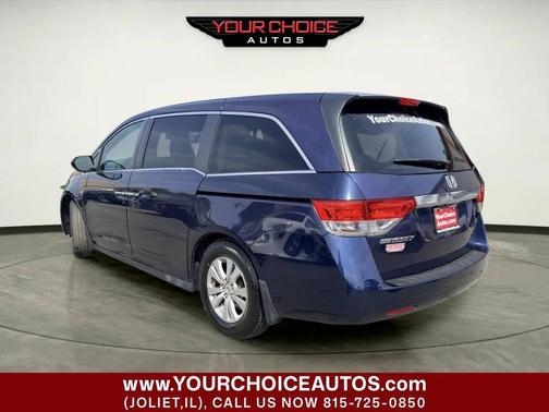 Blue 2015 Honda Odyssey EX-L