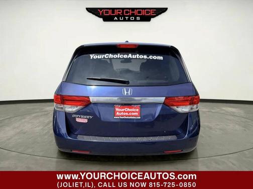 Blue 2015 Honda Odyssey EX-L