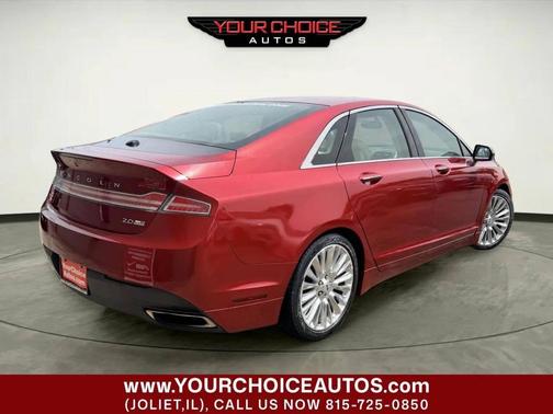Red 2015 Lincoln MKZ Base