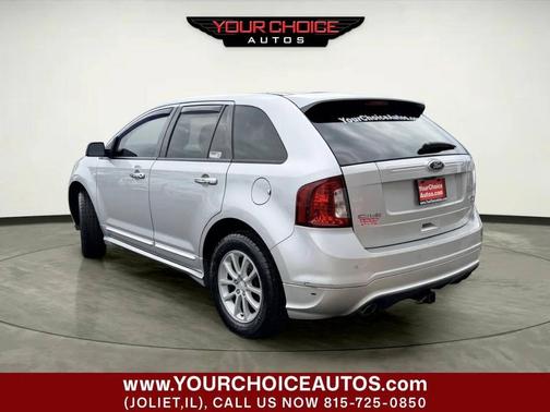 Silver 2013 Ford Edge Sport