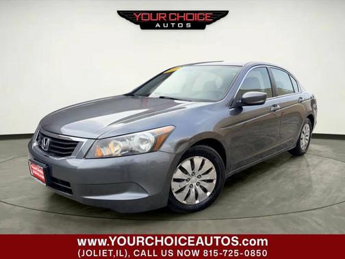 Gray 2010 Honda Accord LX 4dr Sedan 5A