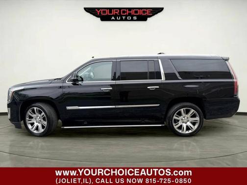 Black 2015 Cadillac Escalade ESV Premium