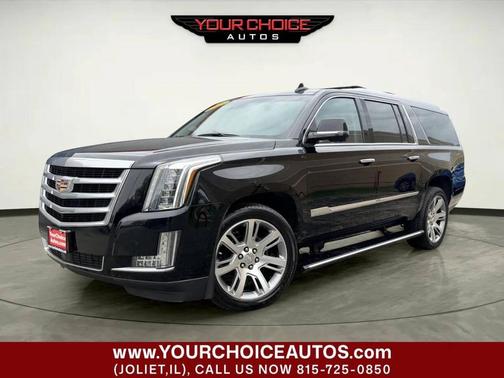 Black 2015 Cadillac Escalade ESV Premium