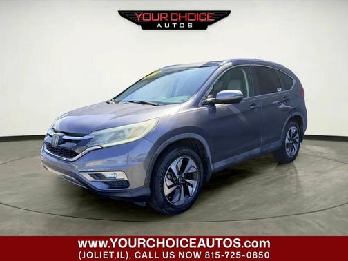 Gray 2016 Honda CR-V Touring