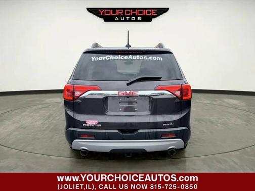 Black 2017 GMC Acadia SLT-1