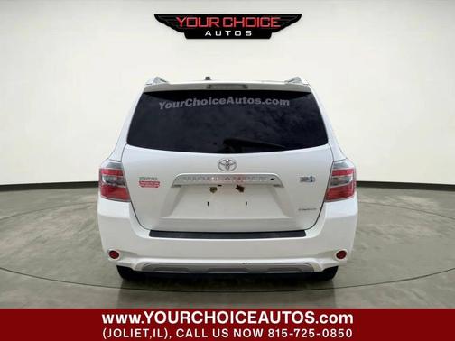 White 2009 Toyota Highlander Hybrid Limited