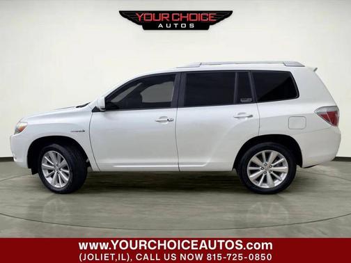 White 2009 Toyota Highlander Hybrid Limited