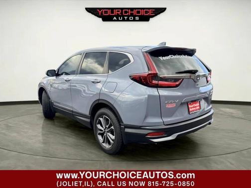 Teal 2020 Honda CR-V EX L AWD 4dr SUV