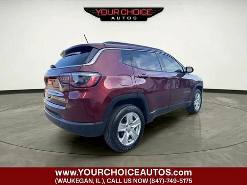 Maroon 2022 Jeep Compass Latitude