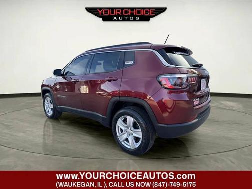 Maroon 2022 Jeep Compass Latitude