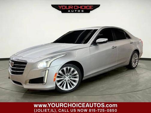 Silver 2016 Cadillac CTS 2.0L Turbo Luxury