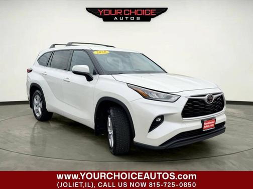White 2020 Toyota Highlander LE