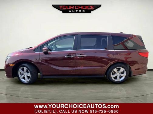 Burgundy 2018 Honda Odyssey EX
