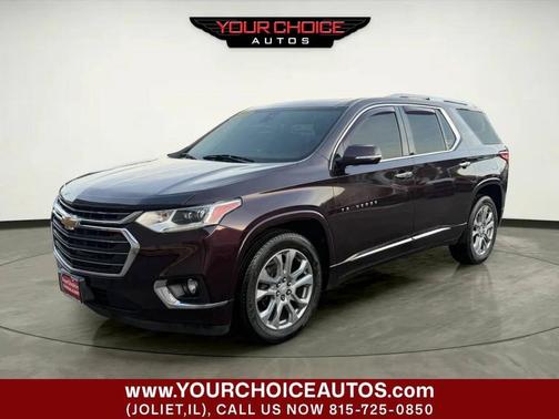 Burgundy 2019 Chevrolet Traverse Premier