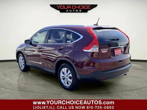 Burgundy 2013 Honda CR-V EX