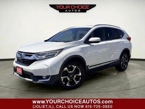 White 2017 Honda CR-V Touring