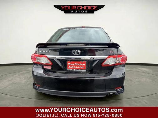 Black 2012 Toyota Corolla S