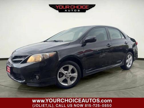 Black 2012 Toyota Corolla S
