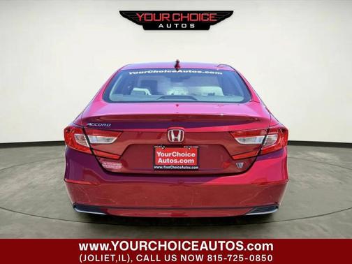 Red 2018 Honda Accord LX 4dr Sedan