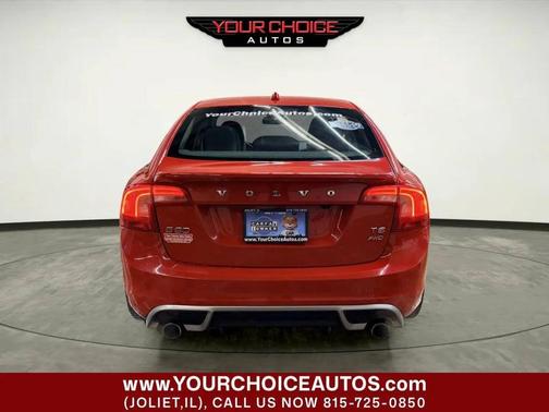 Red 2012 Volvo S60 T6 R-Design