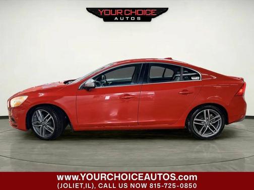 Red 2012 Volvo S60 T6 R-Design
